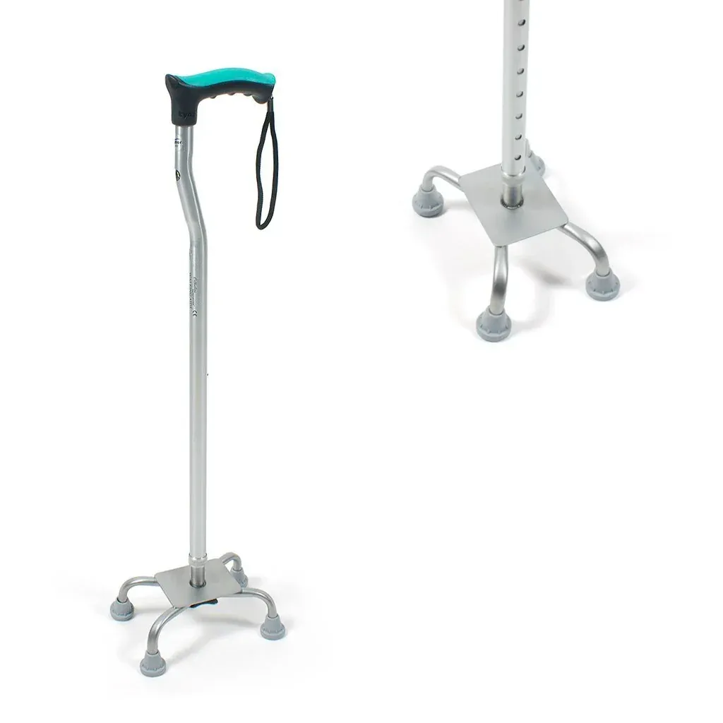 Tynor Walking Stick Quadripod (L12 Quad Cane – 4 Leg Support Walking Stick)