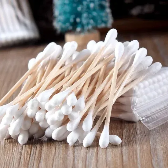 Cotton Earbuds–Hygienic Double Head Ear Cleaning Buds