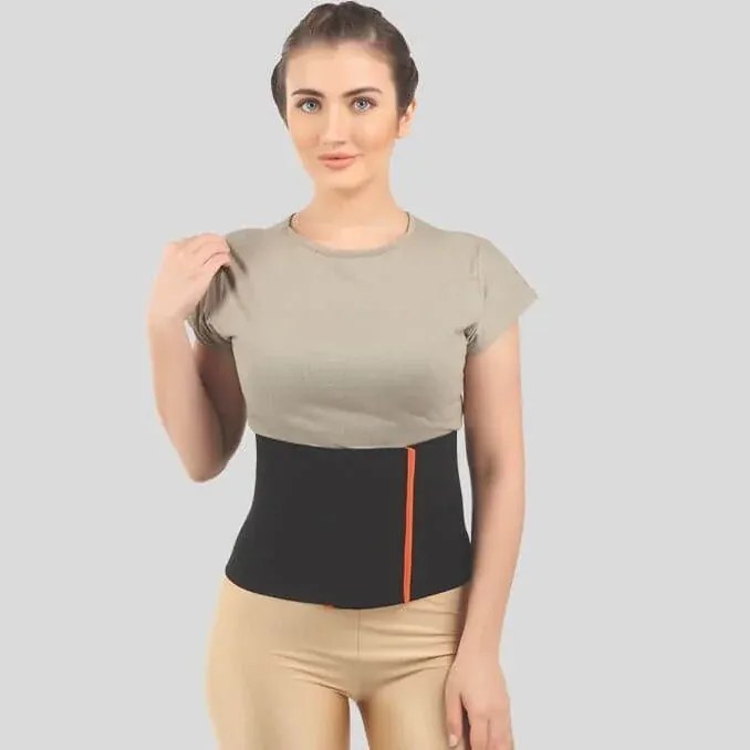 Flamingo Waist Trimmer Belt | Adjustable Slimming & Waist Support Belt for Workout, Sweating & Back Support