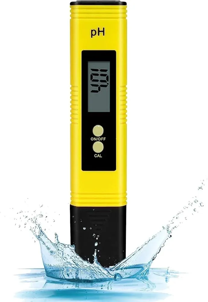 Digital Pen Type pH Meter for Water Testing | Portable Water Quality Tester with Calibration Solution for Drinking Water, Aquarium & Hydroponics