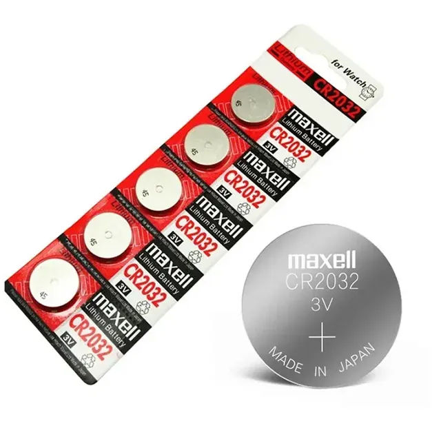 CR2032 Glucometer Battery 3V Lithium Coin Cell | Long Life Button Battery for Blood Glucose Meter, Thermometer & Medical Devices