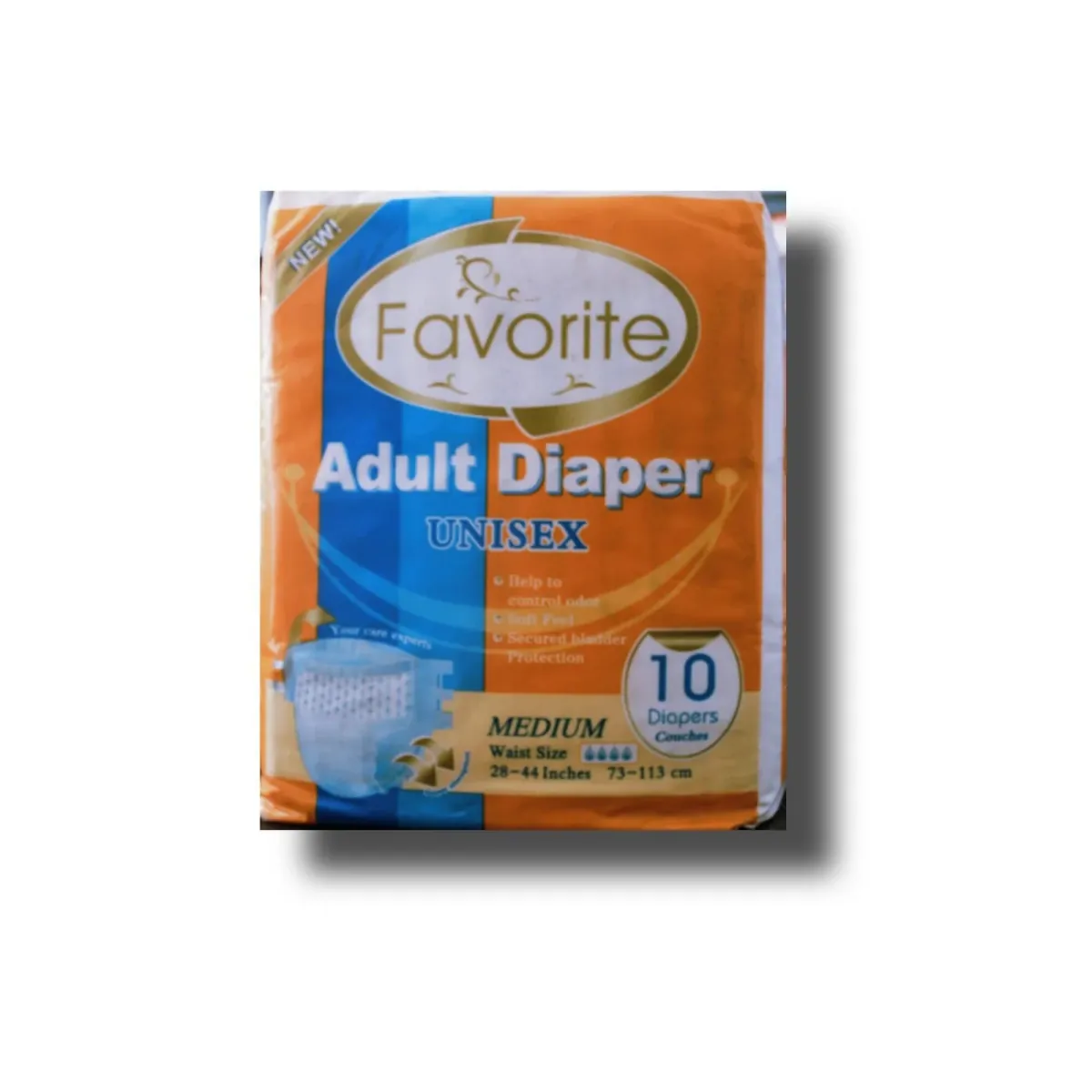 Adult Diaper Unisex | Leak-Proof Disposable Incontinence Diapers for Men & Women with High Absorbency & Skin Protection | Size:M,L,XL,XXL