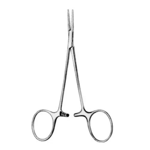 Mosquito Forceps 5 Inch Stainless Steel Hemostatic Surgical Instrument (Straight Type)