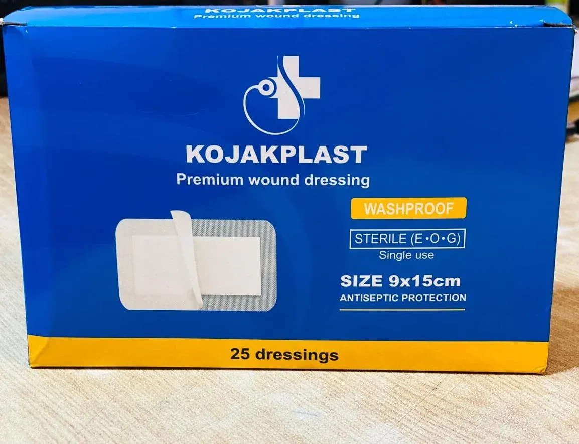 Kojakplast Premium Wound Dressing 9×15 cm – Sterile Wound Dressing Pad