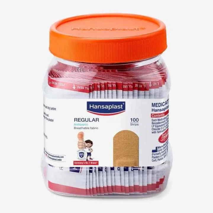 Hansaplast Regular Plaster – Antiseptic Wound Dressing