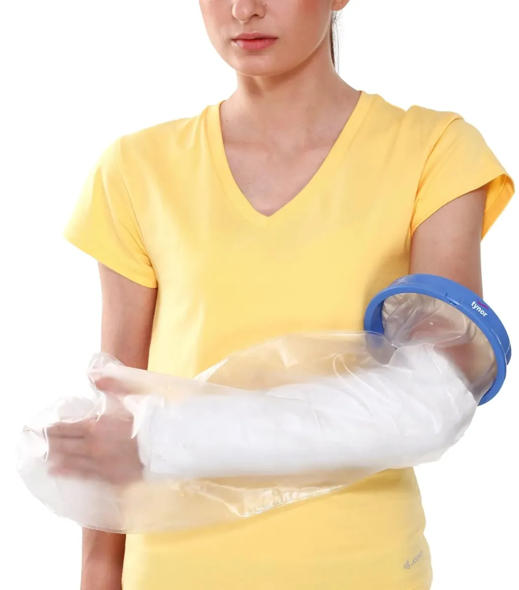 Tynor C-19 Cast Cover for Arm – Universal Waterproof Cast & Bandage Protector